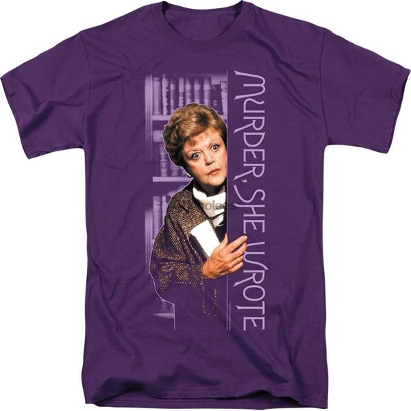 

men's t-shirts nbc around the corner - murder she wrote t-shirt, White;black
