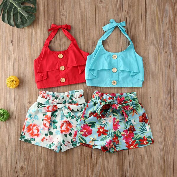 

summer new children's girl's jacket printed short suit, White