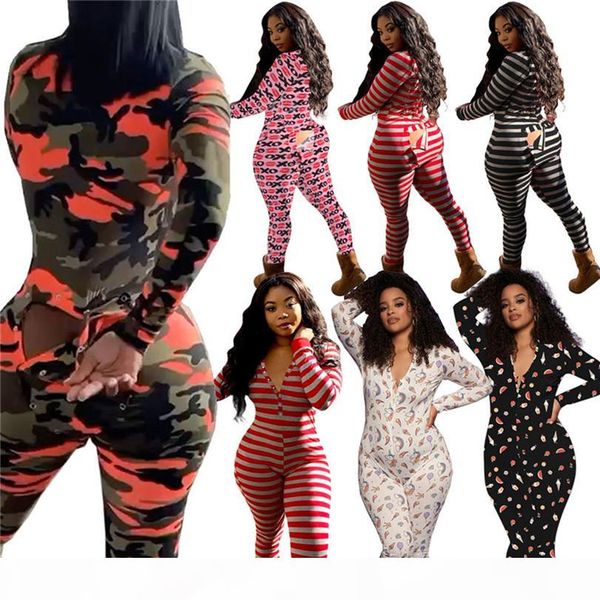 

women sleepwear long sleeve 2xl jumpsuits loungewear fashion bodysuit leggings solid color rompers fall winter casual clothing 4247, Black;white