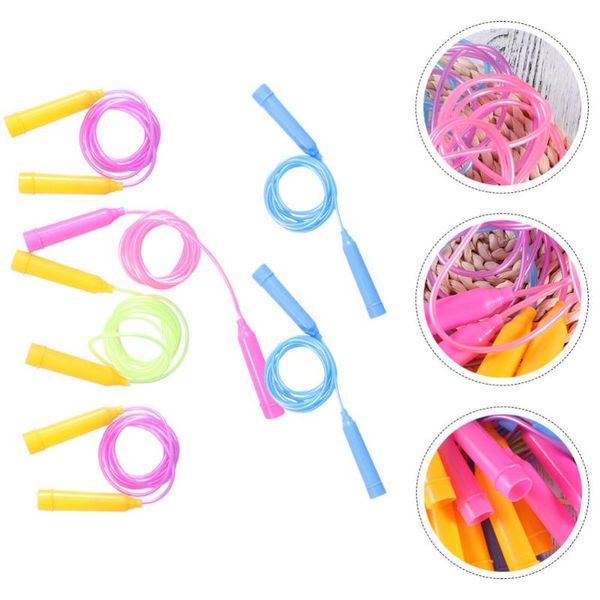 

jump ropes 6pcs kids rope skipping jumping exercise equipment for kindergarten