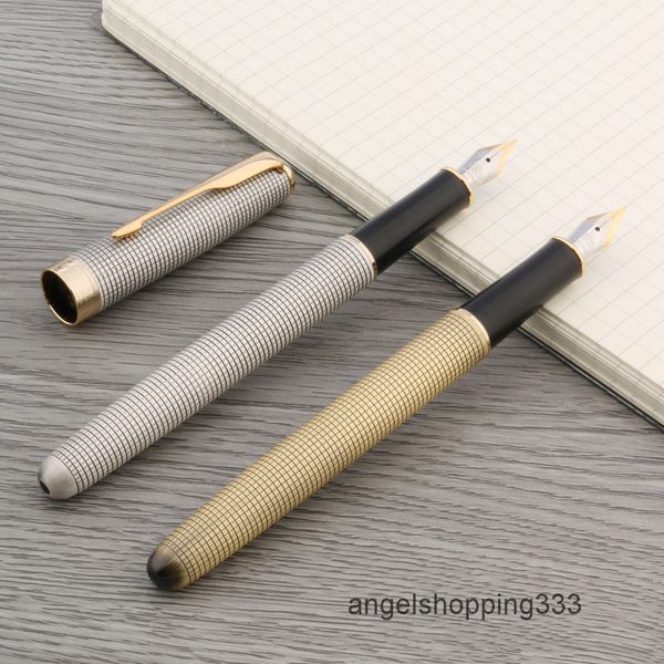 

jinhao 75 calligraphy filling sculpture pattern gold silver paper office school supplies inkt pens new