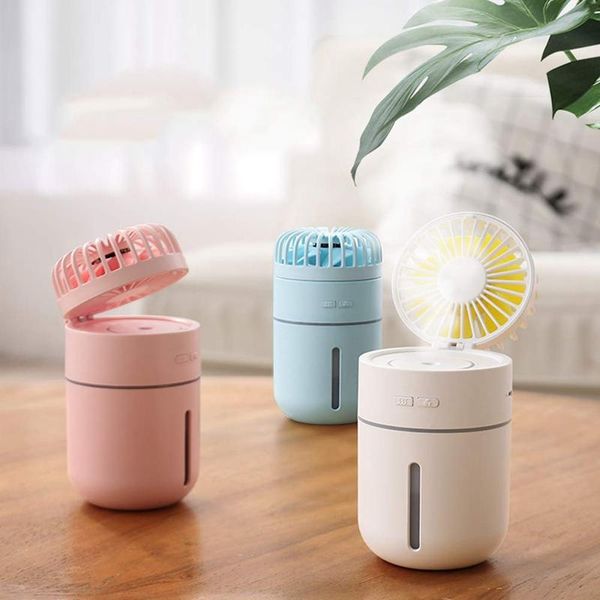 

electric fans mini usb handheld humidifier mist water spray air conditioning moisturizing fan portable face misting