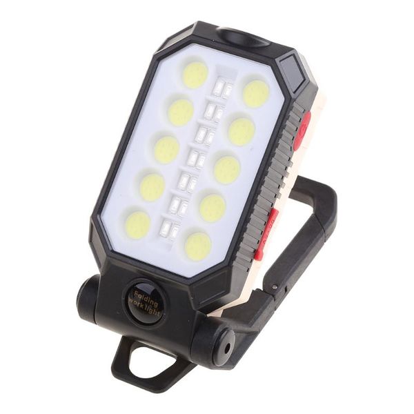 

car headlights folding repair led worklight auto lamp portable rechargeable inspection work light multipurpose emergency