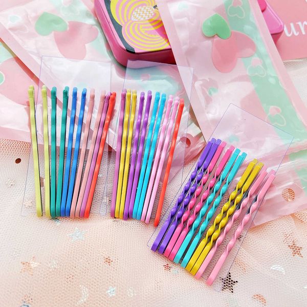 

version net red color small style makaron cute bangs hair clip, Golden;silver