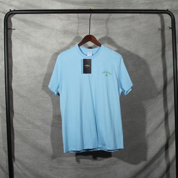 

women's t-shirt 2021 style high qulity noah cross logo tee men women couple 100% cotton t shirt oversized hip-hop street, White