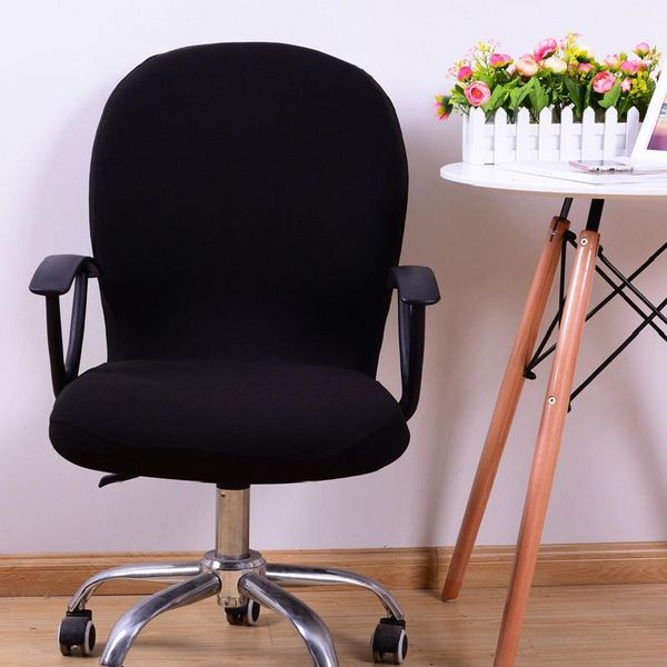 

chair covers adjustable elastic spandex cover anti-dirty office lift computer seat dustproof removable slipcovers one-piece