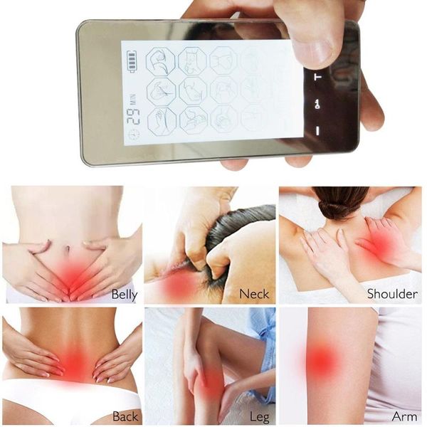 

electric massagers tens electronic muscle stimulator ems rechargeable pain