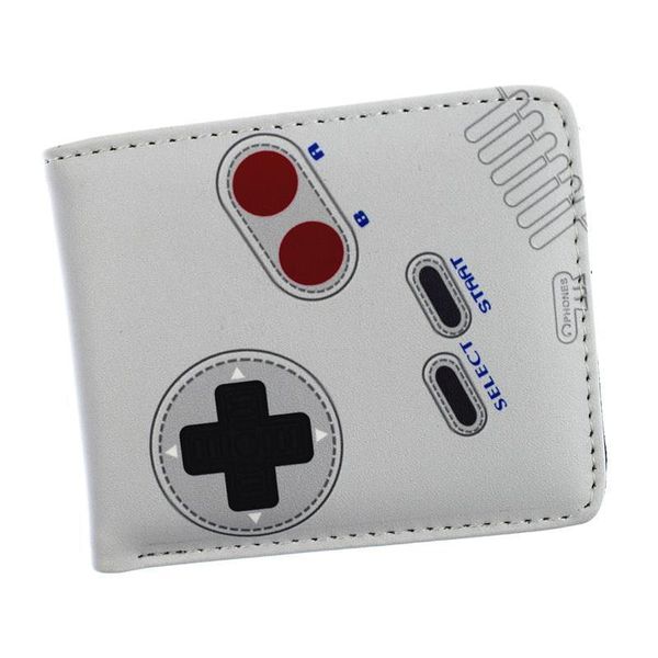 

sell game wallet short purse cute design with card holder coin, Red;black