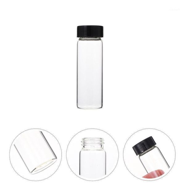 

storage bottles & jars 30pcs 30ml reagent transparent sample