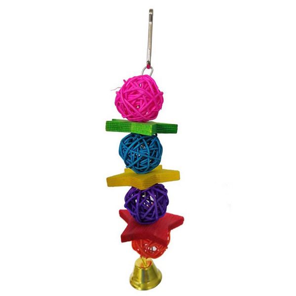 

small animal supplies 7 pieces/set of parrot bird toy kit swing hanging suzuki bridge accessories standing training pet tool