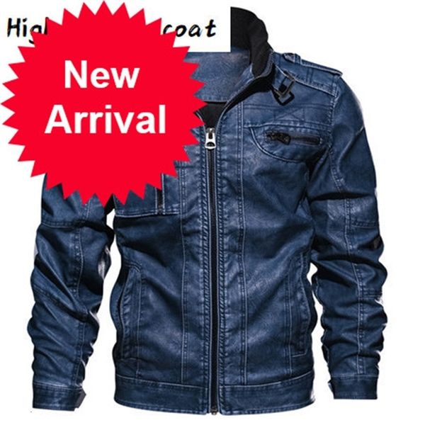 

mens pilot 6xl plus size vintage motorcycle coats man bomber jacket overcoat leather windbreaker men a625, Black;brown