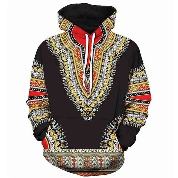 

overseas jacket large 3d digital printed aboriginal hoodie couple dress, Black