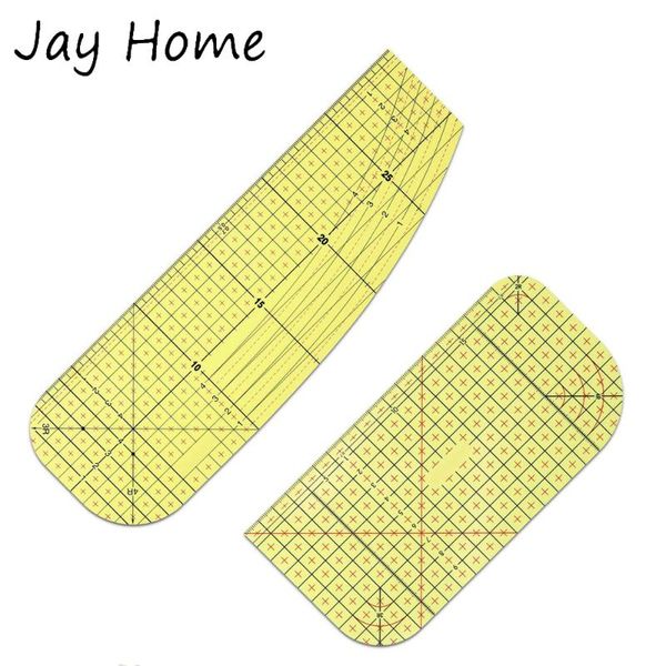 

1pc ironing ruler high temperature resistance quilting patchwork ruler tailor tools for clothing making diy sewing tools, Black