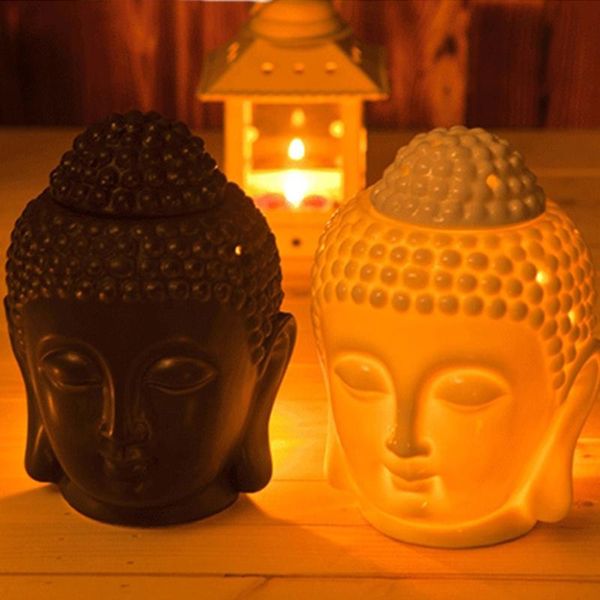 

fragrance lamps oil burner incense aroma buddhist temple living room decoration bathroom home scented bedroom ceramics