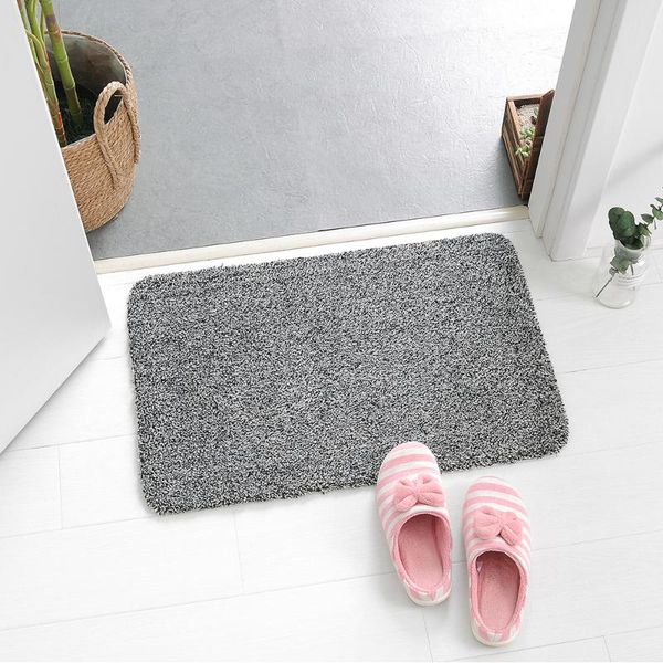 

carpets 2 color bath mat bathroom rug carpet soft polyester microfiber floor non slip water absorbent doormat chair washable