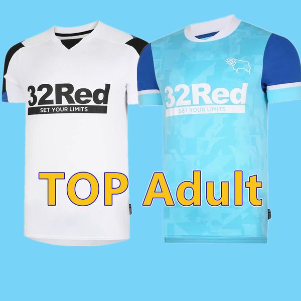 

21 22 derby county soccer jersey rooney 2021 2022 away jerseys lawrence bogle waghorn maillot de football shirt bielik thailand quality, Black;yellow
