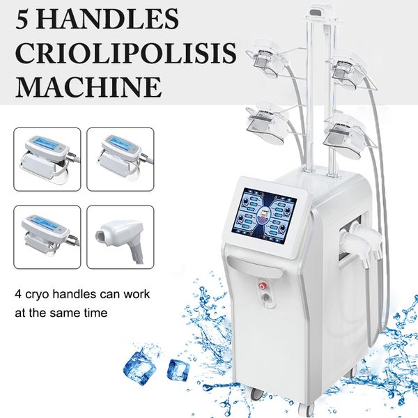 

body slimming cryotherapy machine price cryo fat reduction fast cryolipolysis weight loss machines 5 handles