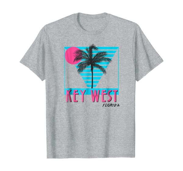 

key west florida t shirt vintage cool, White;black