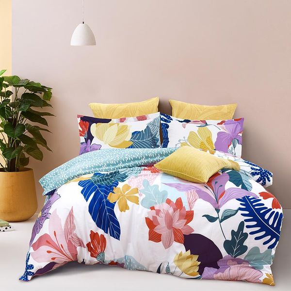 

bedding sets elka simple style cotton fashion set bed sheets and pillowcases duvet cover comforter oceania