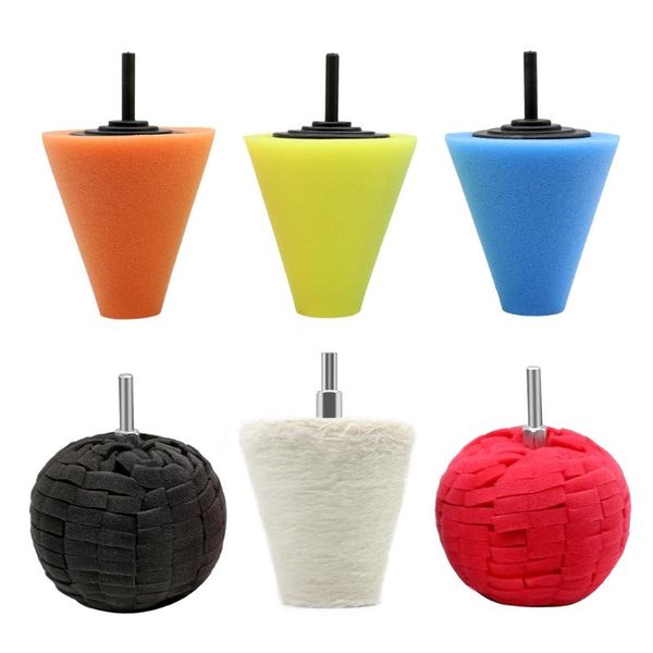 

care products cone sponge pads ball hub polishing wheel buffing car beauty waxing q39f