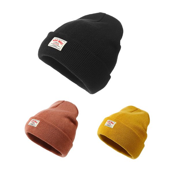 

autumn and winter knitted hat womens fashion travel sports street dance hip-hop woolen cap mens leisure couple, Blue;gray