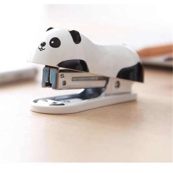 

1 set panda draft stapleless notebook book binding levert kawaii stationary school office accessories