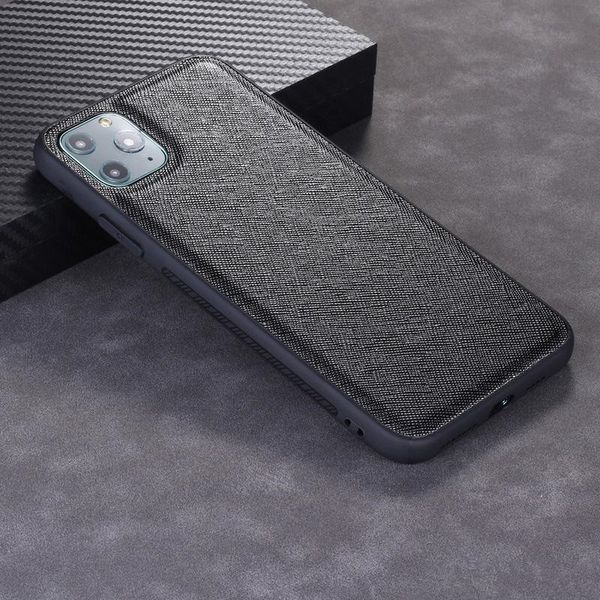 

luxury vintage cross business pu leather back ultra thin soft tpu pc shockproof armor cover case for iphone 11 pro xr xs max x 8 7 6 plus