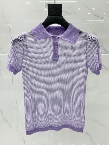 

women's polos 2021 women fashion short-sleeved casual color contrast tencel see-through shirt 0520, White