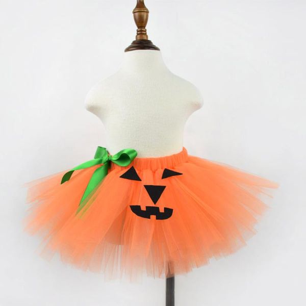 

skirts orange pumpkin fluffy tutu skirt baby girls halloween costume infant po props kids masquerade handmade fancy tulle, Blue