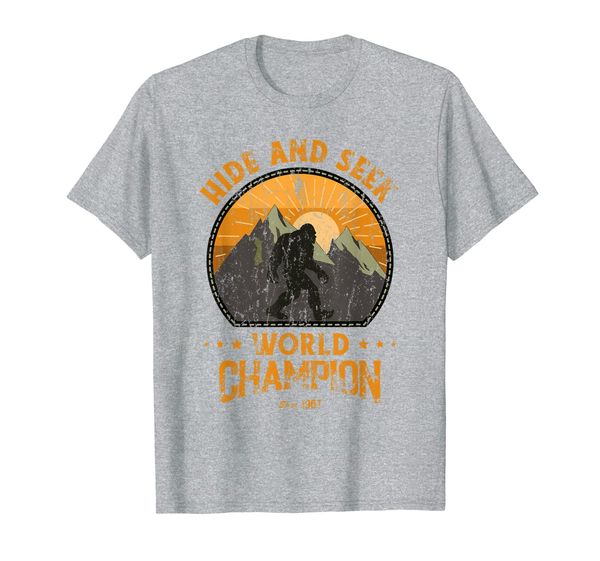 

bigfoot shirt hide and seek, bigfoot hide and seek champion t-shirt, White;black