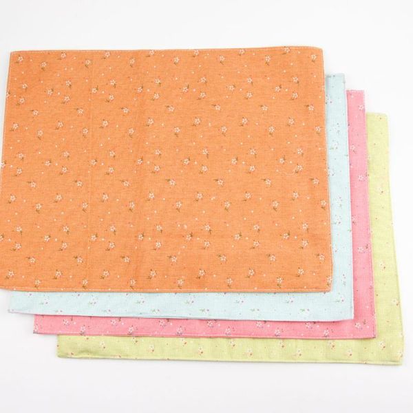 

table napkin american country style fashion fabric napkins placemat for dining mat children heat insulation cotton linen placemats