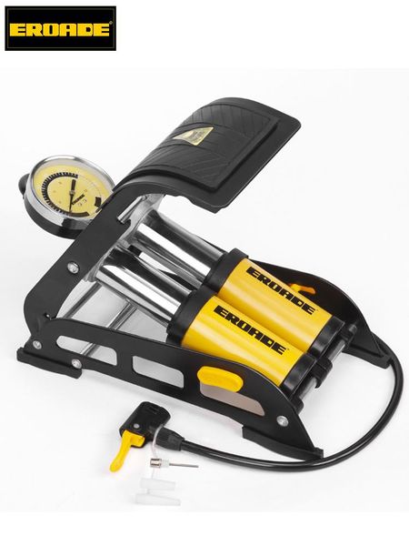 

bike pumps eroade high-pressure foot pump /quick charge and save effort /foot pumping
