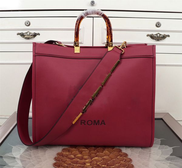 

woman totes luxury designer handbags bags round handle handbag large capacity travel shopping bag genuine leather fashion ladies shoulder ba