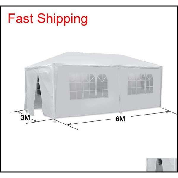 

10 x 20' outdoor gazebo party tent w/ 6 side walls wedding can zsp new_dhbest