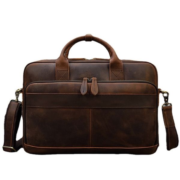 

doctor lawyer briefcase leather briefcase lapbag business macbook pro computer case