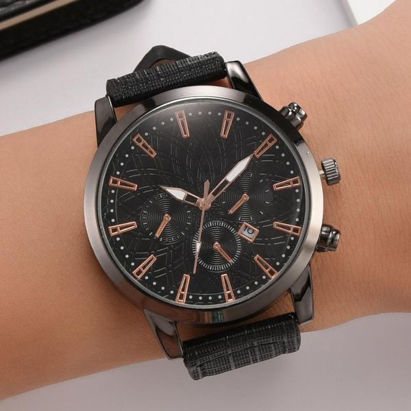 

wristwatches men's watches fashion leather band watch men auto date relogio masculino sport clock military male reloj hombre, Slivery;brown