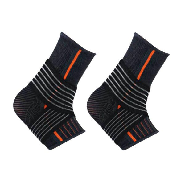 

ankle support 2 pcs guard pad brace sports for exercise weightlifting sprain - size (grey a, Blue;black