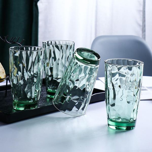 

mugs water cup pc acrylic plastic transparent tea restaurant drinking el mouth cute glass wine set