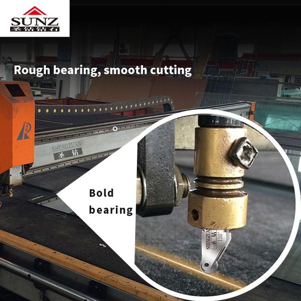 

machining the cutting head of cnc glass machine can be replaced