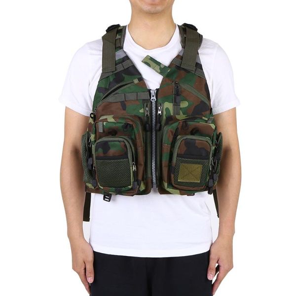 

life vest & buoy safety fishing jacket breathable superior bearing swimming floatation waistcoat