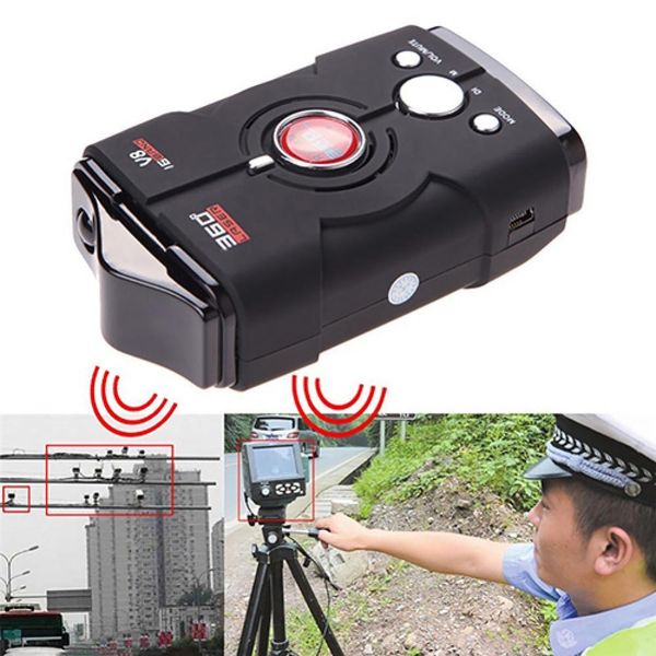 

360 degree laser defense system car full band scanning advanced radar- detector