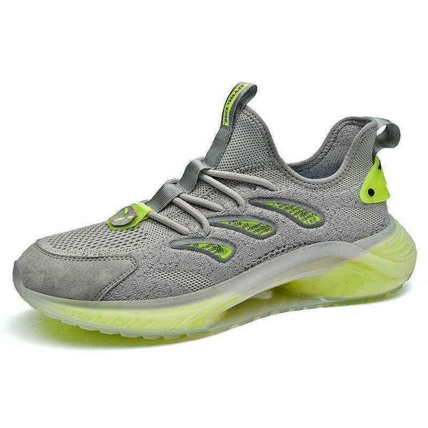 

cf hunter sneakers men's breathable thin mesh flying woven running shoes 2021 new casual dad