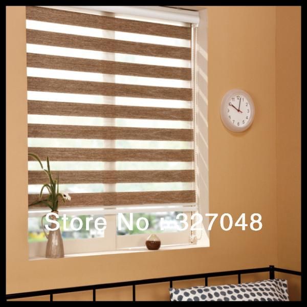 

blinds zebra and chinese curtains for living room