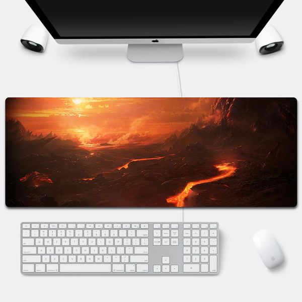 

mouse pads & wrist rests earth dream gaming pad world desk mat large technology mousepad anime gamer big mousemat computer deskmat xxl