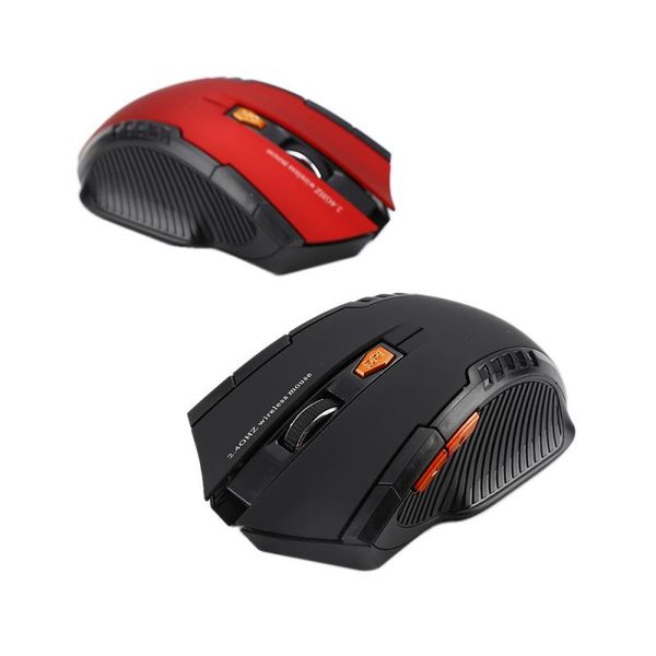 

mice usb optical 2.4ghz wireless mouse computer gaming laser 1600 dpi 6 keys professional gamer for lap