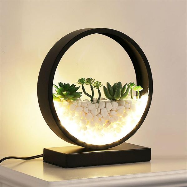 

new chinese style led table lamp bedroom bedside cabinet desk lamp creative reading room desk office work led table lights