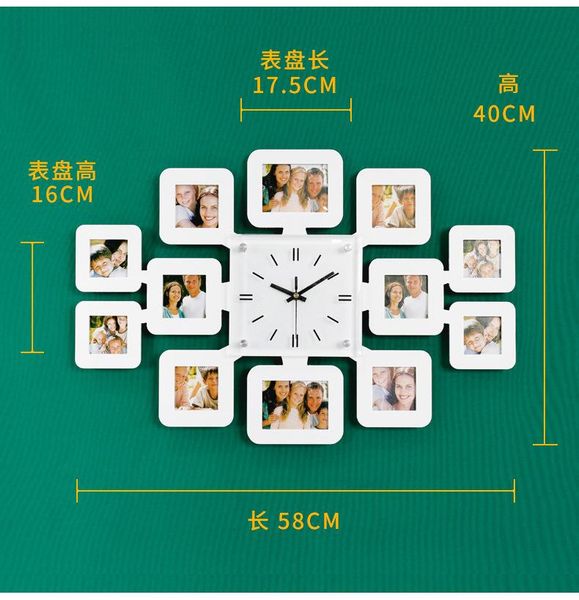 

wall clocks fashion simple wooden clock living room creative electronic quartz