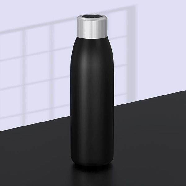 

portable vacuum water bottle uv disinfection cold thermal insulated flask travelling easy carrying durable parts
