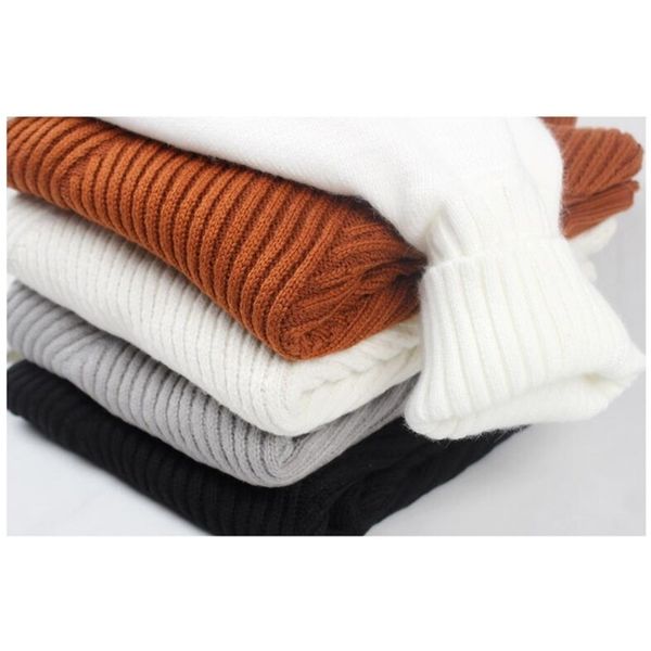 

turtleneck sweater men wool pullover mens sweaters stripe turtle neck male sweter jumper casual thermal moose 210812, White;black