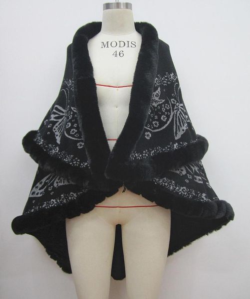 

scarves sanofi lady's fashion design cloak elegant shawl wrap, Blue;gray